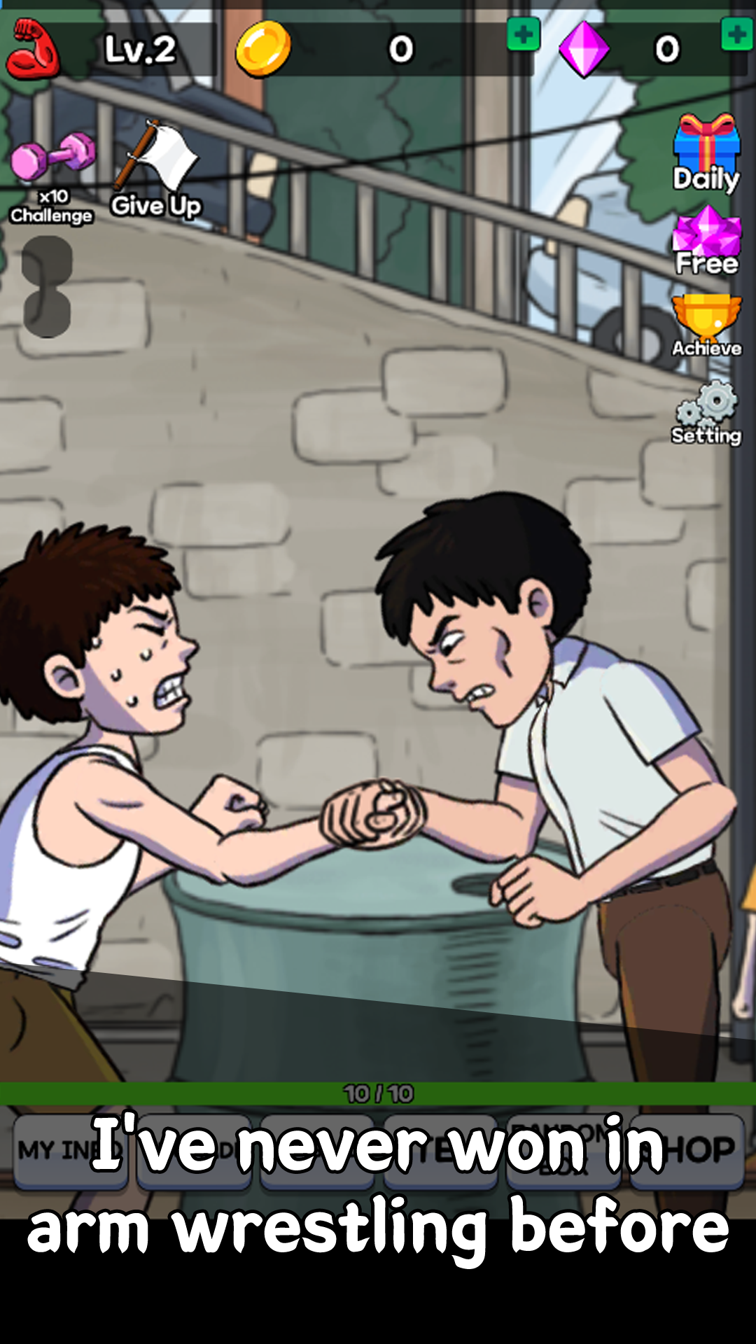 Download Arm Wrestling Clicker on PC with MEmu