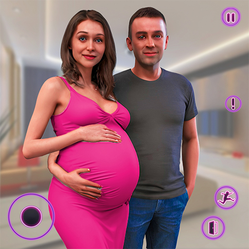 Maman virtuelle Mère enceinte