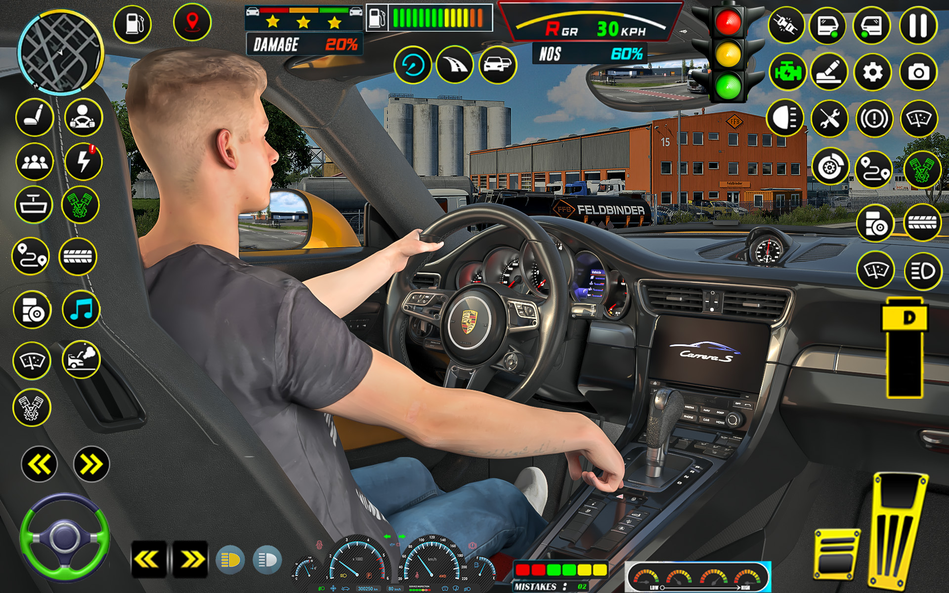 Download City Car Game: Driving School on PC with MEmu