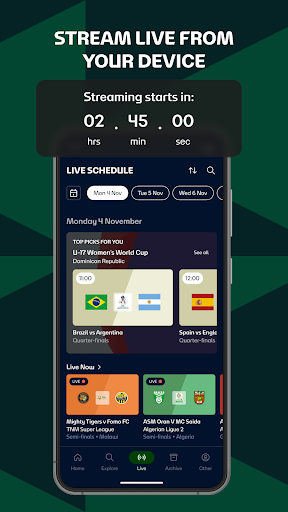 FIFA+ Stream Live Football TV پی سی