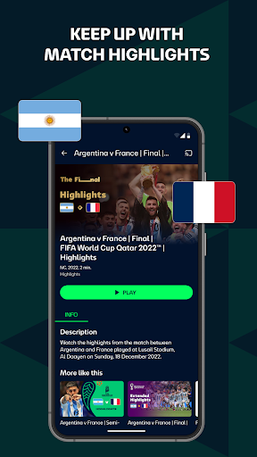 FIFA+ Stream Live Football TV پی سی