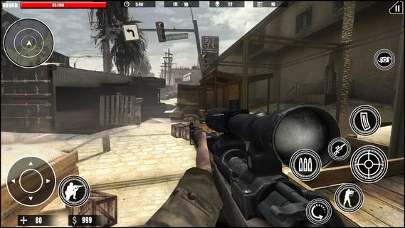 Call Sniper Gun War Games Duty