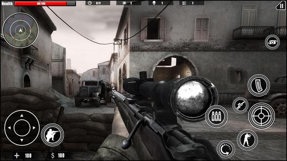 Call Sniper Gun War Games Duty PC