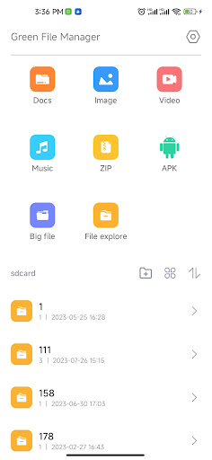 Green File Manager