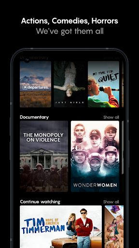 Filmzie – Movie Streaming App پی سی