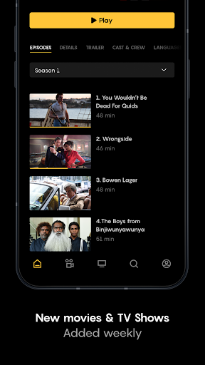 Filmzie – Movie Streaming App