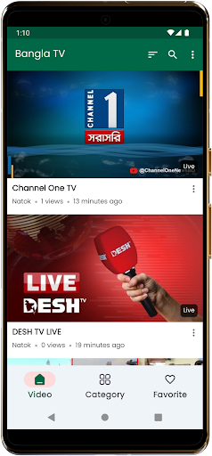 Bangla TV: Live News and Natok পিসি