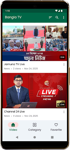Bangla TV: Live News and Natok পিসি