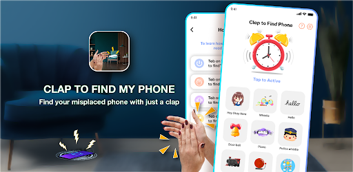 Find My Phone By Clap: Whistle