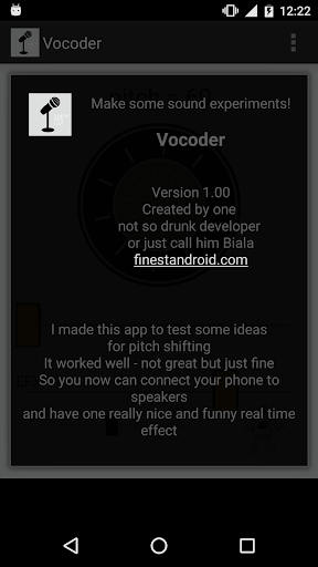 Vocoder - cambiador de voz PC