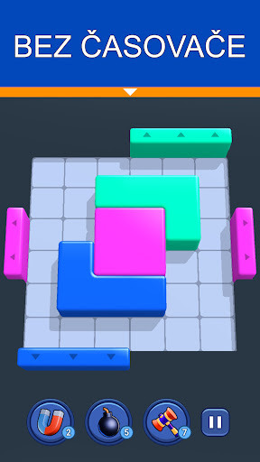 Shape Escape: Blokové puzzle