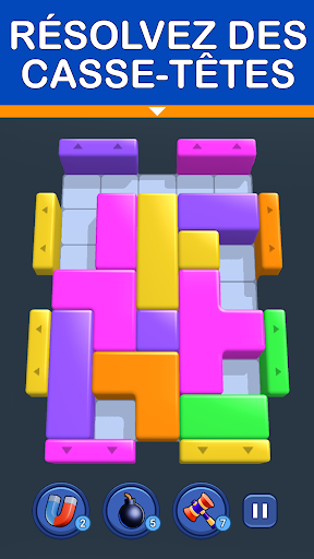 Shape Escape: Jeux de Blocs