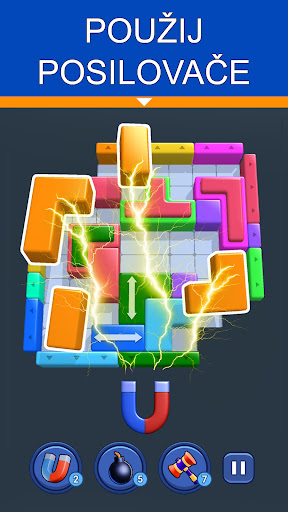 Shape Escape: Blokové puzzle