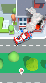 Fire idle: 消防员游戏 。消防车游戏电脑版