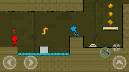 Play Stickman Red boy and Blue girl Online for Free on PC & Mobile