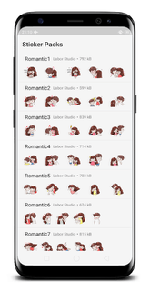 Romantic Love Sticker PC