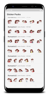 Romantic Love Sticker PC