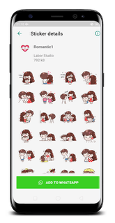 Romantic Love Sticker PC