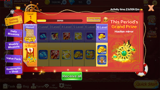 komputer Fortune Fishing-arcade fishing