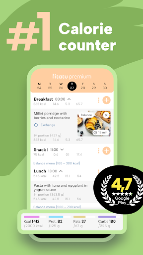 Fitatu Calorie Counter & Diet