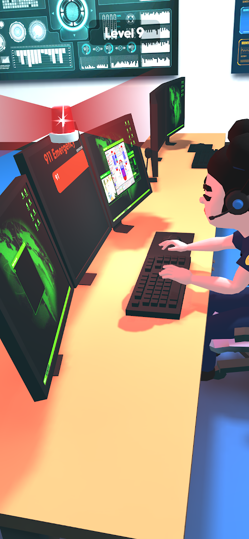 911 Emergency Dispatcher الحاسوب