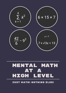 Mental Math Master PC