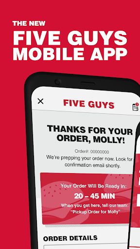Five Guys Burgers & Fries PC