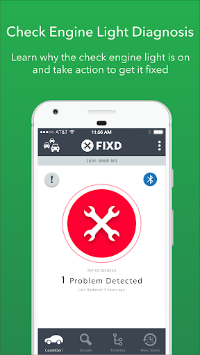 FIXD OBD2 Scanner الحاسوب