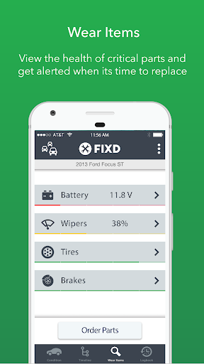 FIXD OBD2 Scanner الحاسوب