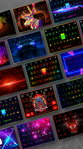 LED Keyboard - RGB Lighting PC