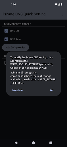 Private DNS Quick Setting PC版