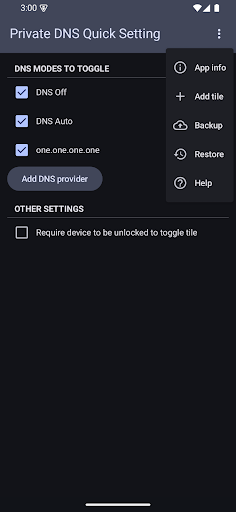Private DNS Quick Setting PC版