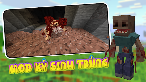 Mod ký sinh trùng cho MCPE PC