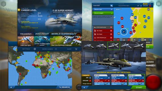 Modern Air Combat Flight Jet PC