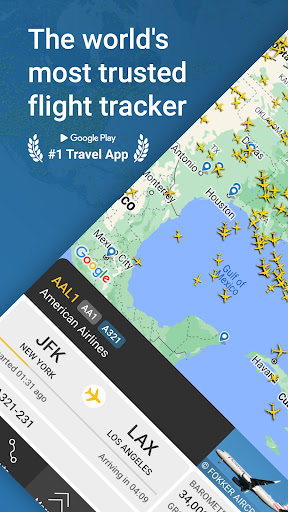 Flightradar24 फ्लाइट ट्रैकर