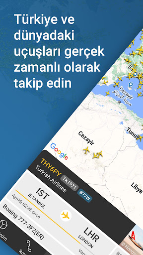 Flightradar24 Uçuş Takipçisi