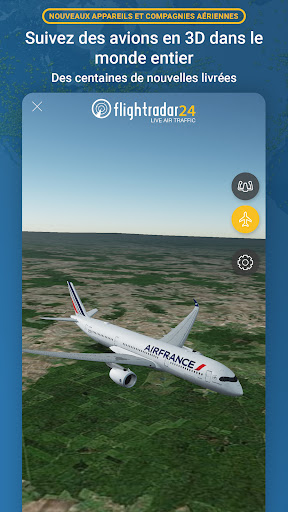 Flightradar24 Suivi de vol PC