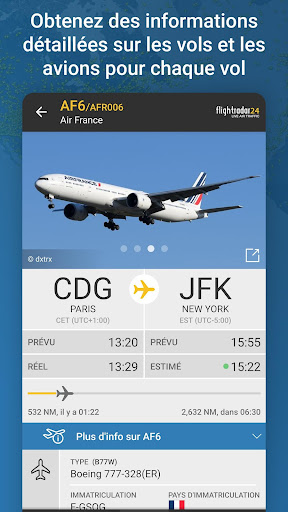 Flightradar24 Suivi de vol PC