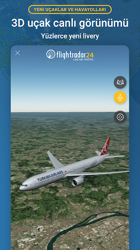 Flightradar24 Uçuş Takipçisi