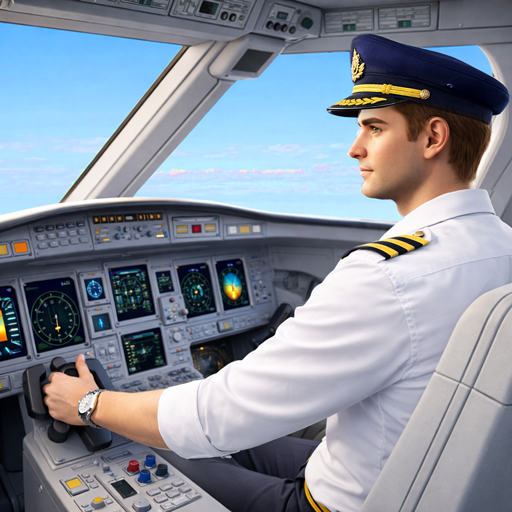 Flight Simulator Airplane Game پی سی