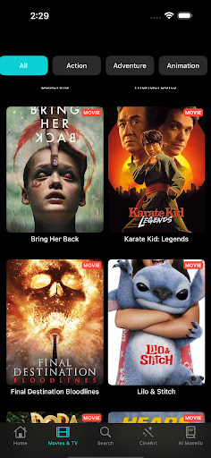 Flixbaba - Movies & TV Browser الحاسوب