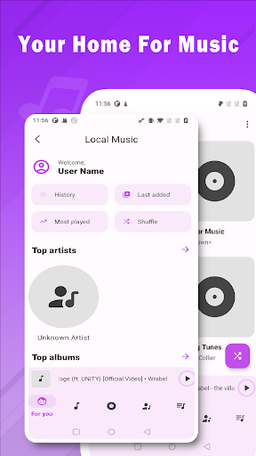 Floating Tunes-Free Music Video Player PC