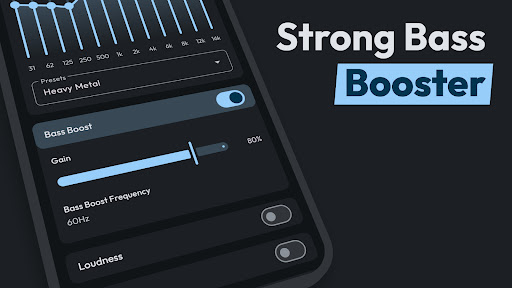 komputer Flow Equalizer: Bass Booster