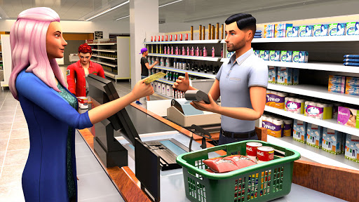 Shopping Mall Store 3D Cashier PC
