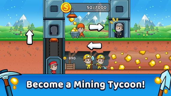 Idle Miner Tycoon 『ざくざくキング：採掘王国』 PC版