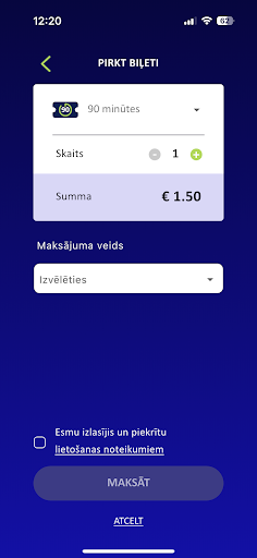Rīgas satiksmes koda biļete PC
