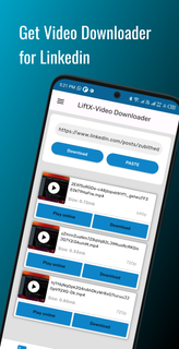 Video downloader for linkedin PC