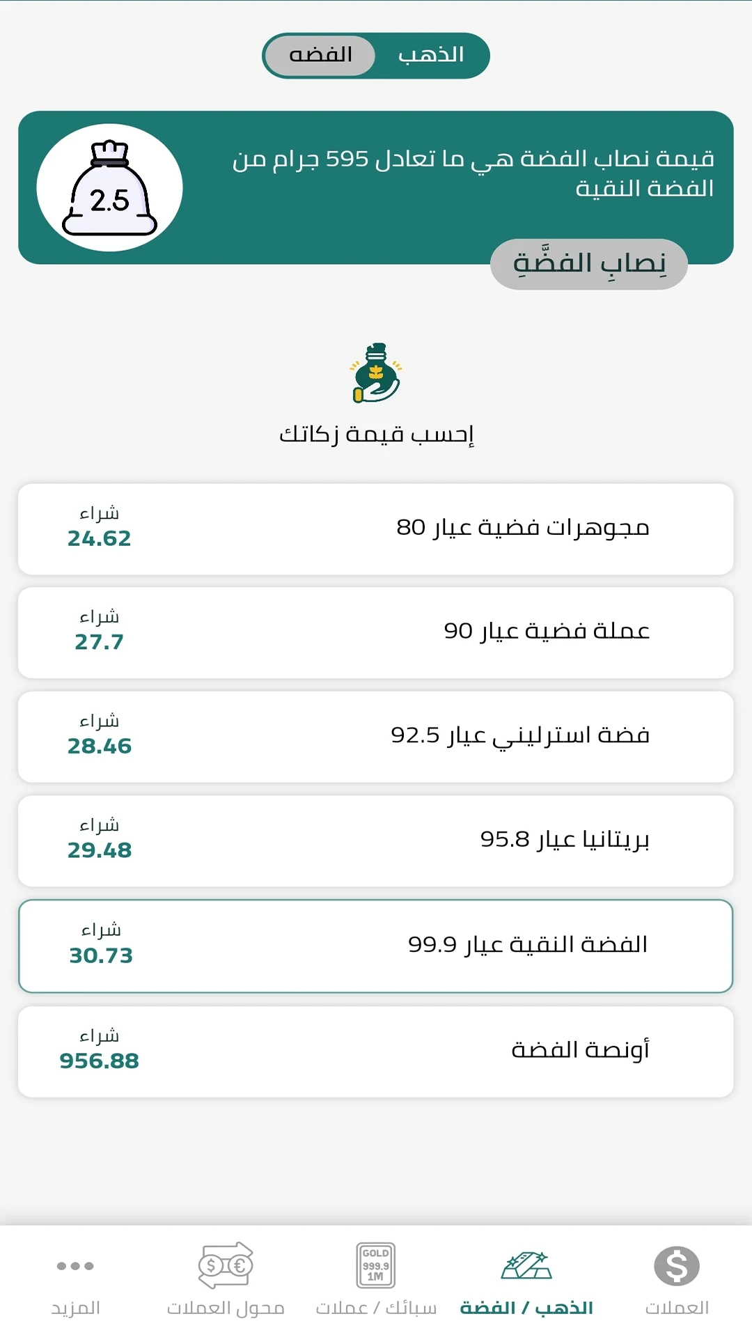 سعر الدولار والذهب والعملات الحاسوب