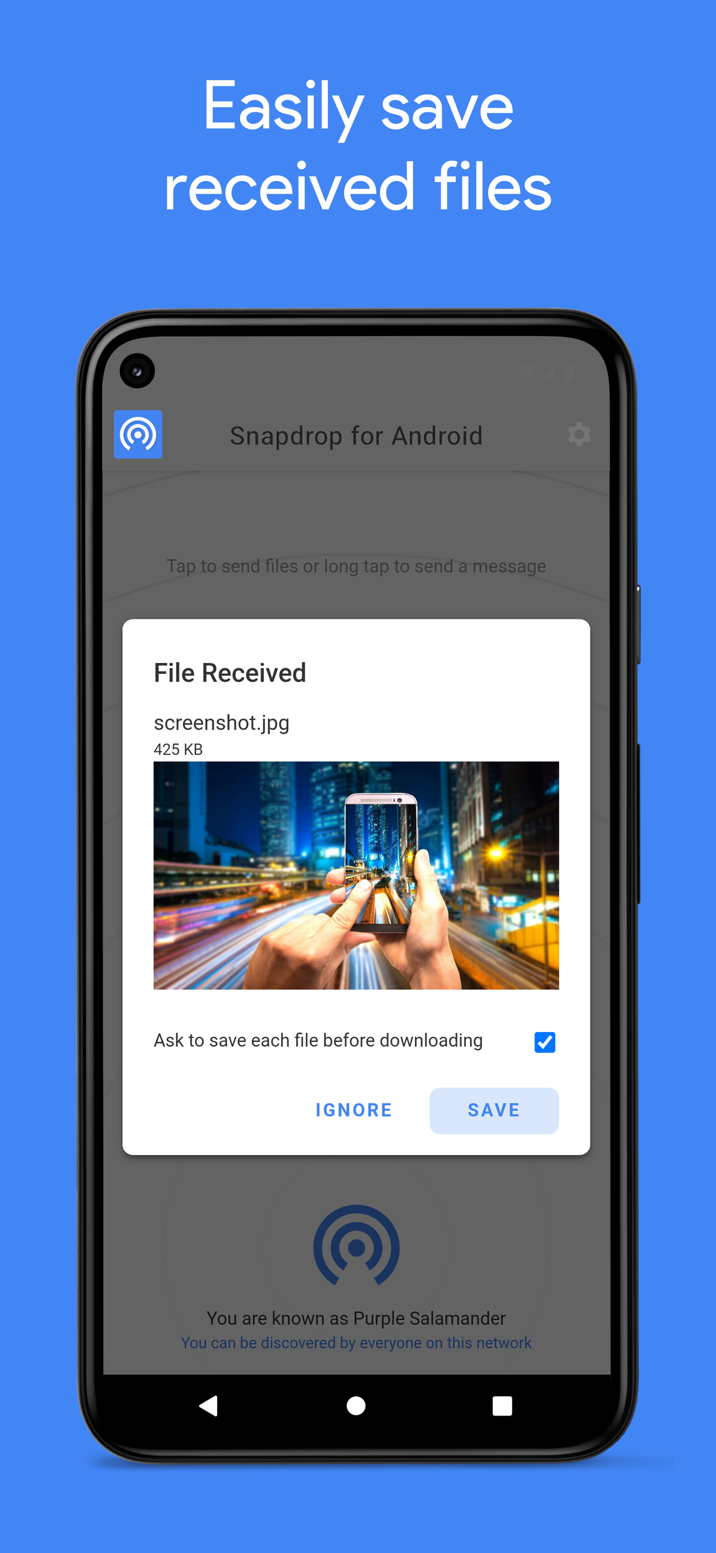 Snapdrop & PairDrop PC