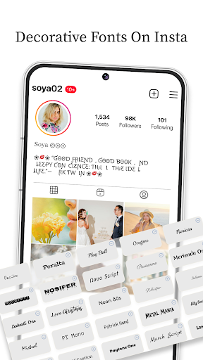 Font Keyboard: Text Fonts+